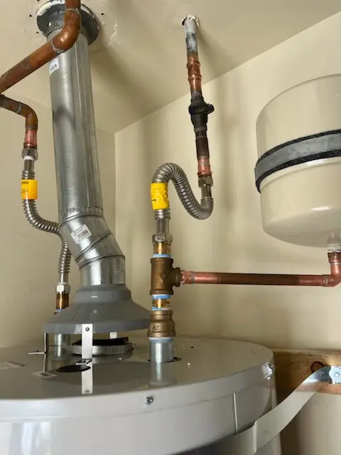 Water heater installation and plumbing repair in East High